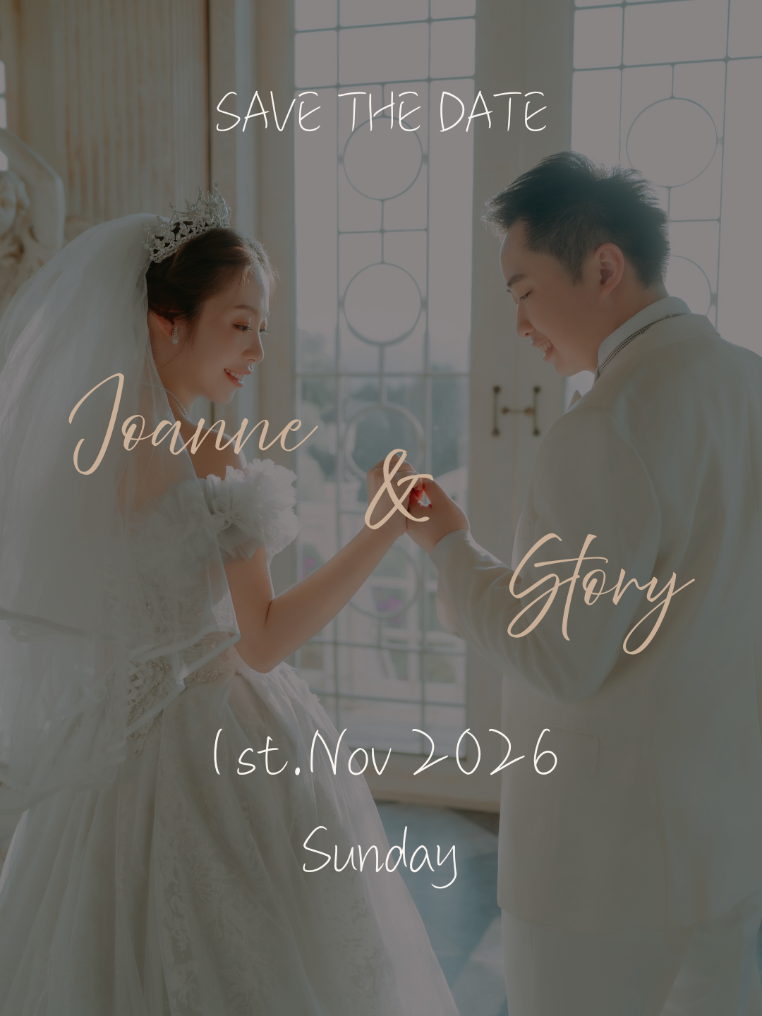 Story and Joanne Wedding Photo